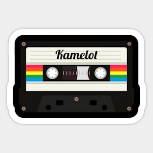 Kamelot / Cassette Tape Style Sticker